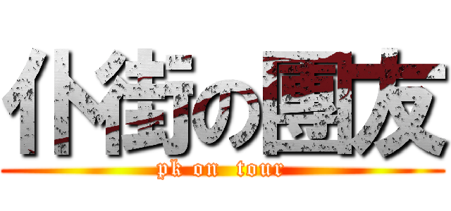 仆街の團友 (pk on  tour)