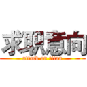 求职意向 (attack on titan)