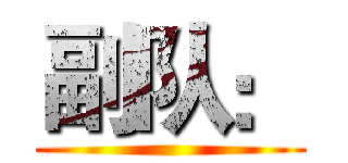 副队： ( )