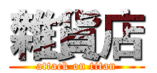 雜貨店 (attack on titan)
