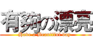 有夠の漂亮 (Have a Beautiful day )