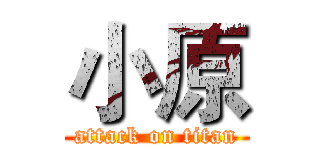 小原 (attack on titan)