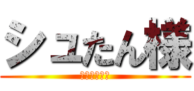 シュたん様 (肉シュたん棒)