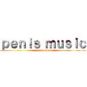 ｐｅｎｉｓ ｍｕｓｉｃ (penis music)