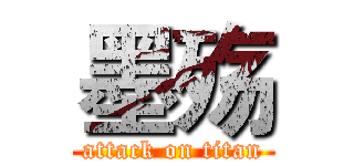 墨殇 (attack on titan)