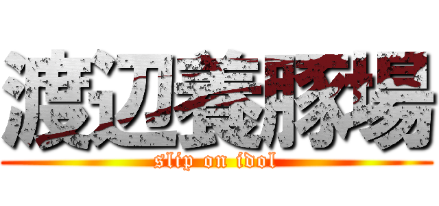 渡辺養豚場 (slip on idol)
