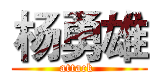 杨勇雄 (attack )