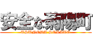 安全な菊陽町 (TSUNODA SORATO)