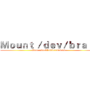 Ｍｏｕｎｔ ／ｄｅｖ／ｂｒａｉｎ (Error : special device not found)