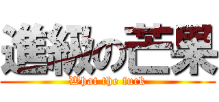 進級の芒果 (What the fuck)