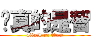 你真的是智 (attack on titan)