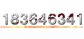 １８３６４６３４１ (Puzzle and Dragons ID:)