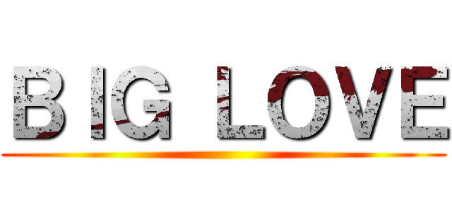 ＢＩＧ ＬＯＶＥ ()