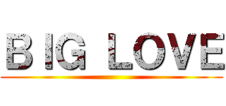 ＢＩＧ ＬＯＶＥ ()