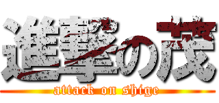 進撃の茂 (attack on shige)