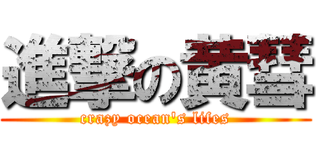 進撃の黄彗 (crazy ocean's lifes)