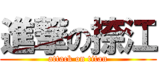 進撃の捺江 (attack on titan)