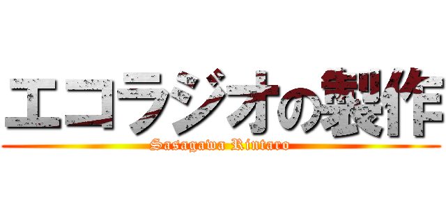 エコラジオの製作 (Sasagawa Rintaro)