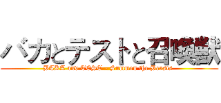 バカとテストと召喚獣 (BAKA and TEST - Summon the Beasts )