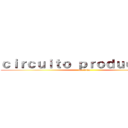 ｃｉｒｃｕｉｔｏ ｐｒｏｄｕｃｔｉｖｏ (del vino)