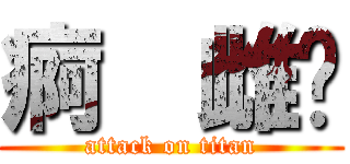 痾  雌ㄑ (attack on titan)