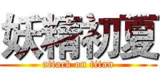 妖精初夏 (attack on titan)