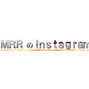 ＭＲＲ のＩｎｓｔａｇｒａｍ (attack on titan)