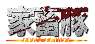 家畜豚 (attack on titan)