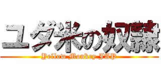 ユダ米の奴隷 (Yellow Monkey JAP)