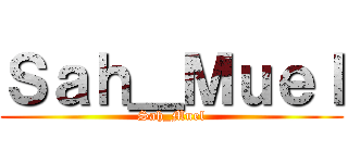 Ｓａｈ＿Ｍｕｅｌ (Sah_Muel)