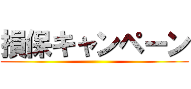 損保キャンペーン ()