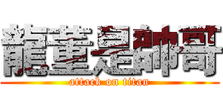 龍董是帥哥 (attack on titan)
