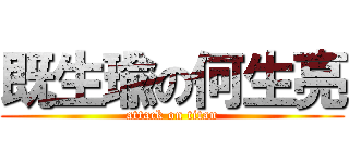 既生瑜の何生亮 (attack on titan)