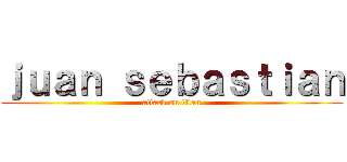 ｊｕａｎ ｓｅｂａｓｔｉａｎ (attack on titan)
