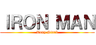 ＩＲＯＮ ＭＡＮ (Tony Stark)