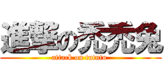 進撃の禿禿兔 (attack on tututu )