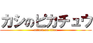 カシのピカチュウ (attack on titan)