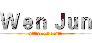 Ｗｅｎ Ｊｕｎ (attack on titan)