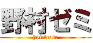 野村ゼミ (hot team)