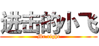 进击的小飞 (Mr.right)