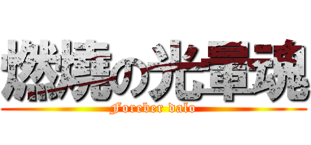 燃燒の光暈魂 (Foreber dalo)