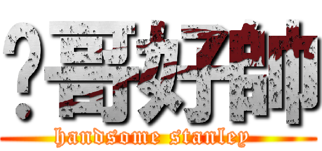 雞哥好帥 (handsome stanley )