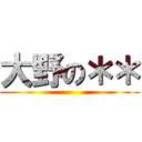 大野の＊＊ ()