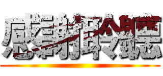 感謝聆聽 ()