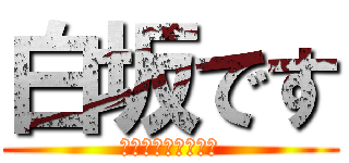 白坂です (ｷﾁｷﾁｷﾁｶﾞｲ)
