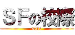ＳＦの校際 (wade)