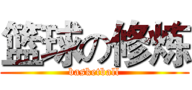 篮球の修炼 (basketball)