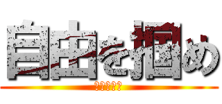 自由を掴め (怠惰を貪れ)