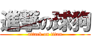 進撃の球狗 (attack on titan)