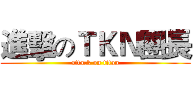 進擊のＴＫＮ團長 (attack on titan)
